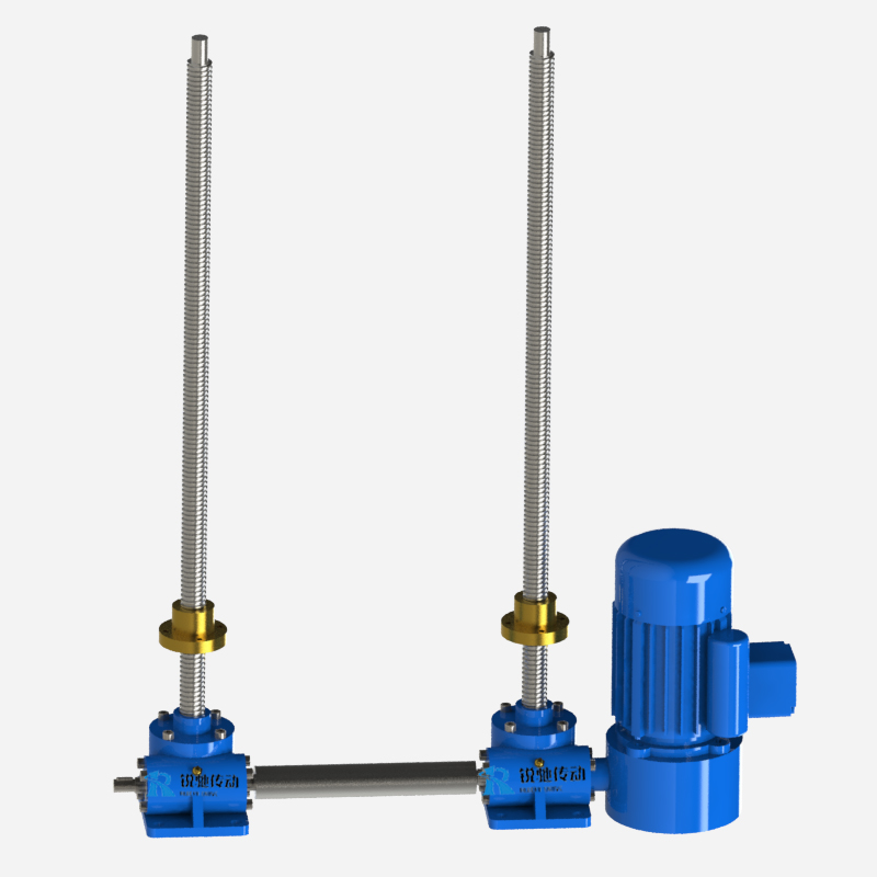 2臺聯(lián)動(dòng)絲桿升降平臺